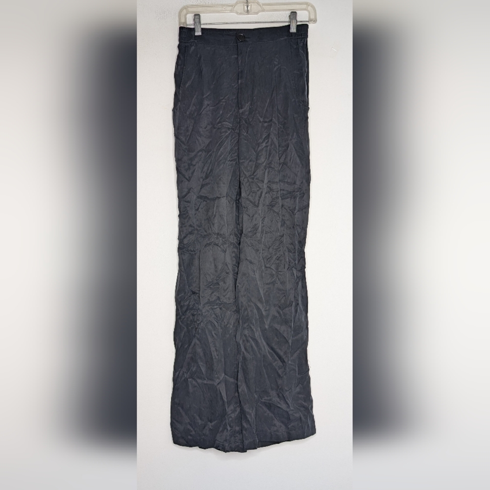 Djerf Avenue Dark Gray Relaxed Trousers - Picture 4 of 8